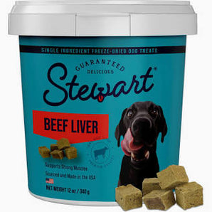 Stewart 12oz Beef Liver Tub