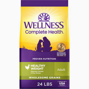 Wellness 24lb healthy weight chicken & pea