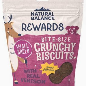 Natural Balance Limited Ingredient Diet 8oz Sweet Potato Venison Biscuits Dog Treats