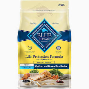 Blue Buffalo Life Protection Formula Healthy Weight Chicken & Brown Rice 30lb