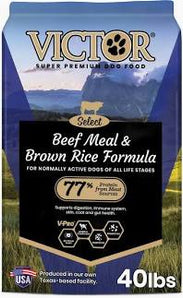 Victor Beef Meal & Brown Rice 40lb