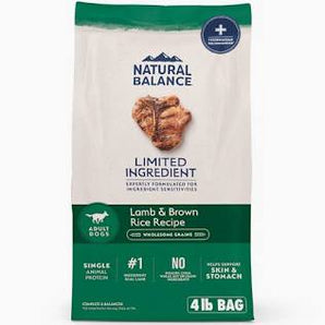 4lb Limited Ingredient Lamb & Brown Rice