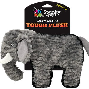 Spunky pup tough plush, plush toy, elephant