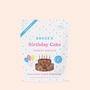 Bocce Bakery 5oz Birthday Cake Biscuit