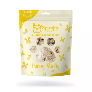 Spunky pup hunny bunny, crunchy biscuit treats, 10oz