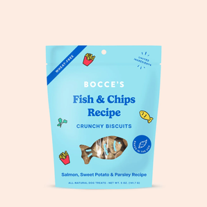 Bocce Bakery 5oz Fish And Chips Biscuit