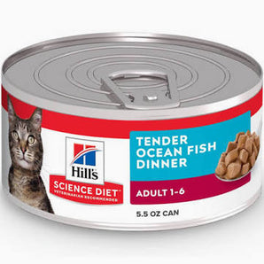 Science Diet 5.5oz Adult Cat Ocean Fish