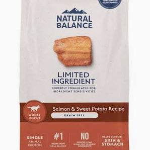Natural Balance limited ingredient diet sweet potato fish 24lb dog food