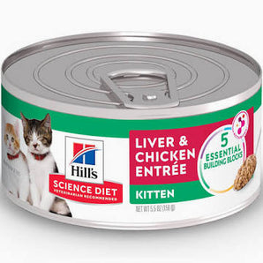 Science Diet 5.5oz Kitten Liver & Chicken