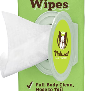 Natural dog company 50ct dog grooming wipes