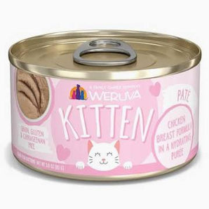 Weruva Kitten 3oz Chicken Breast Formula in a Hydrating Puree