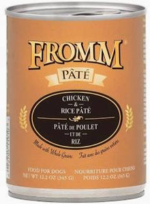 Fromm 12.2oz Chicken & Rice Pate