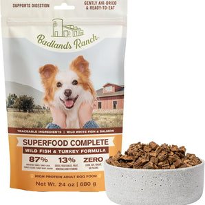 Badlands 24oz Fish & Turkey Superfood AirDried