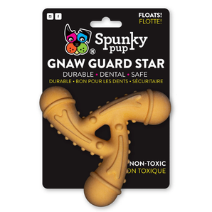 Spunky pup gnaw guard toy, star