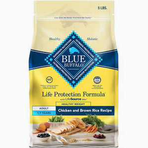 Blue Buffalo Life Protection Formula Healthy Weight Chicken & Brown Rice 5lb