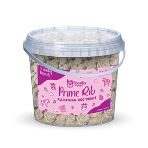 Spunky pup prime rib, bucket of biscuits 4lb