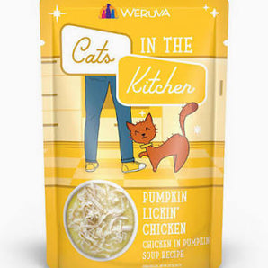 Weruva Cats in the Kitchen 3oz Pumpkin Lickin’ Chicken Chicken in Pumpkin Soup