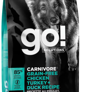 Go! Carnivore Grain Free 22lb Chicken, Turkey & Duck