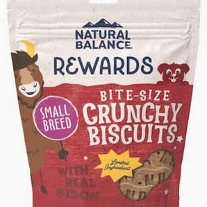 Natural Balance Limited Ingredient Diet 8oz Potato Bison Biscuits Dog Treats