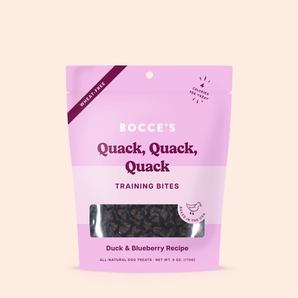 Bocce Bakery 6oz Quack Quack Quack Training Bites