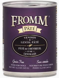 Fromm 12.2oz GF Venison & Lentil Pate