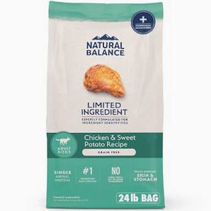 24lb Limited Ingredient Grain Free Chicken & Sweet Potato