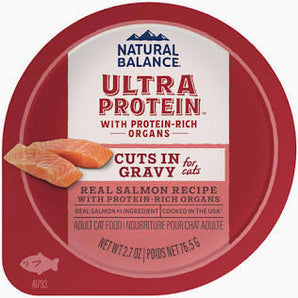 2.7oz Ultra Protein Salmon & Organs in Gravy