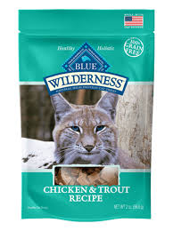 Blue Wilderness Cat Treat Chicken & Trout 2oz