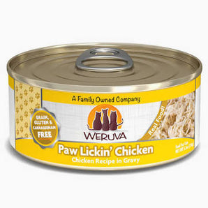 Weruva Classic Cat 5.5oz Paw Lickin’ Chicken Chicken Recipe in Gravy