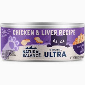 Natural Balance 5.5oz Chicken Liver Cat Food