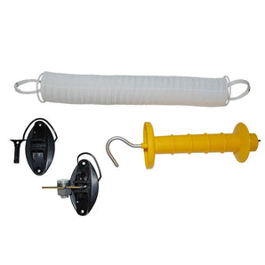 Galvanized spring gate