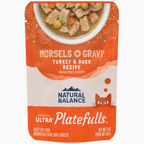 3oz Grain Free Platefuls Morsels in Gravy Turkey & Duck