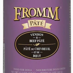 Fromm 12.2oz Venison & Beef Pate