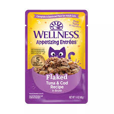 Wellness 1.4oz flaked tuna & cod