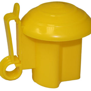 T post insulator yellow