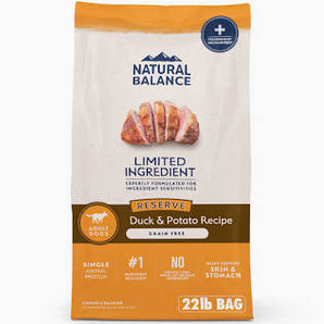 22lb Limited Ingredient Grain Free Duck & Potato