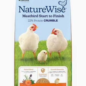 Nature Wise 40lb Meatbird Crumbles