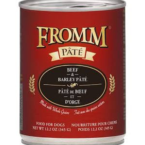 Fromm 12.2oz Beef & Barley Pate