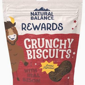 Natural Balance Limited Ingredient Diet 14oz Potato Bison Biscuits Dog Treats