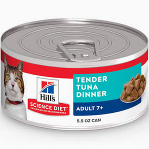 Science Diet 5.5oz Adult Cat 7+ Tender Tuna