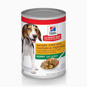 Science Diet 12.8oz Puppy Savory Chicken Stew