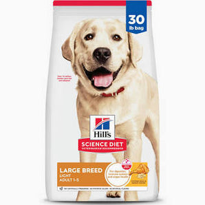 Science Diet 30lb Adult Light Large Breed Chicken