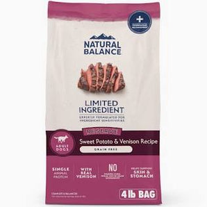 4lb Limited Ingredient Grain Free Sweet Potato & Venison