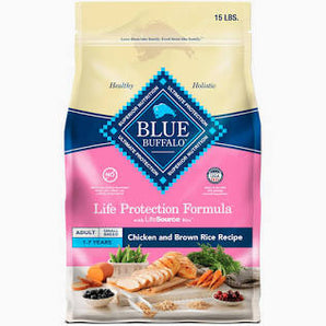 Blue 15lb Life Protection Small Breed Chicken & Brown Rice