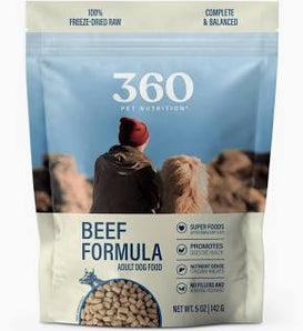 360 Pet Nutrition 5oz FD Beef