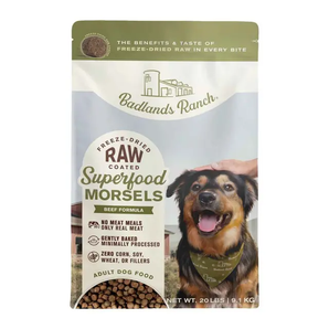 Badlands 20lb Raw Coated Beef Morsels