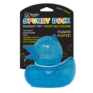 Spunky pup duck - squeaky toy, large