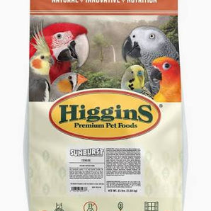 Higgins Sunburst conure 25lb