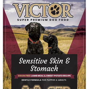 Victor Sensitive Skin & Stomach GF Lamb & Sweet Potato 30lb