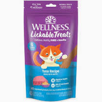 Wellness lickable 6ct duck cat treat